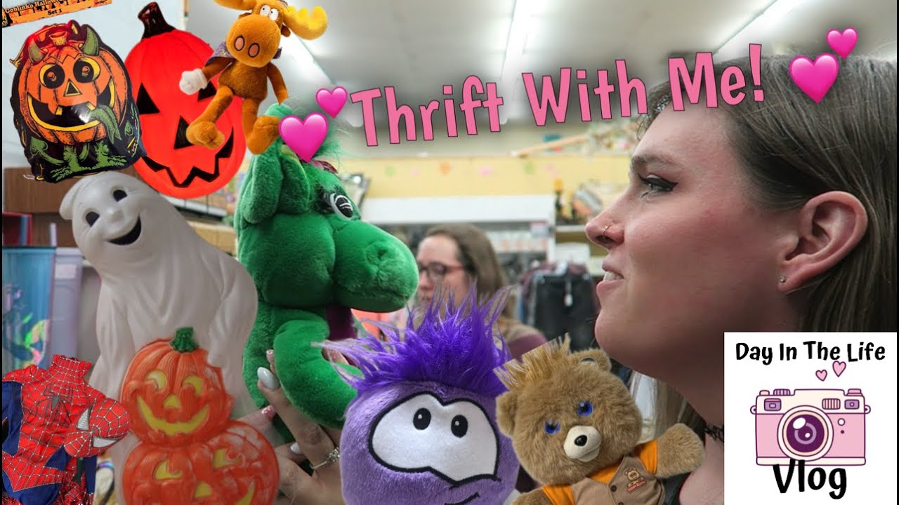 Searching Thrift Stores For Vintage 80's, 90's, and 2000's Collectibles!