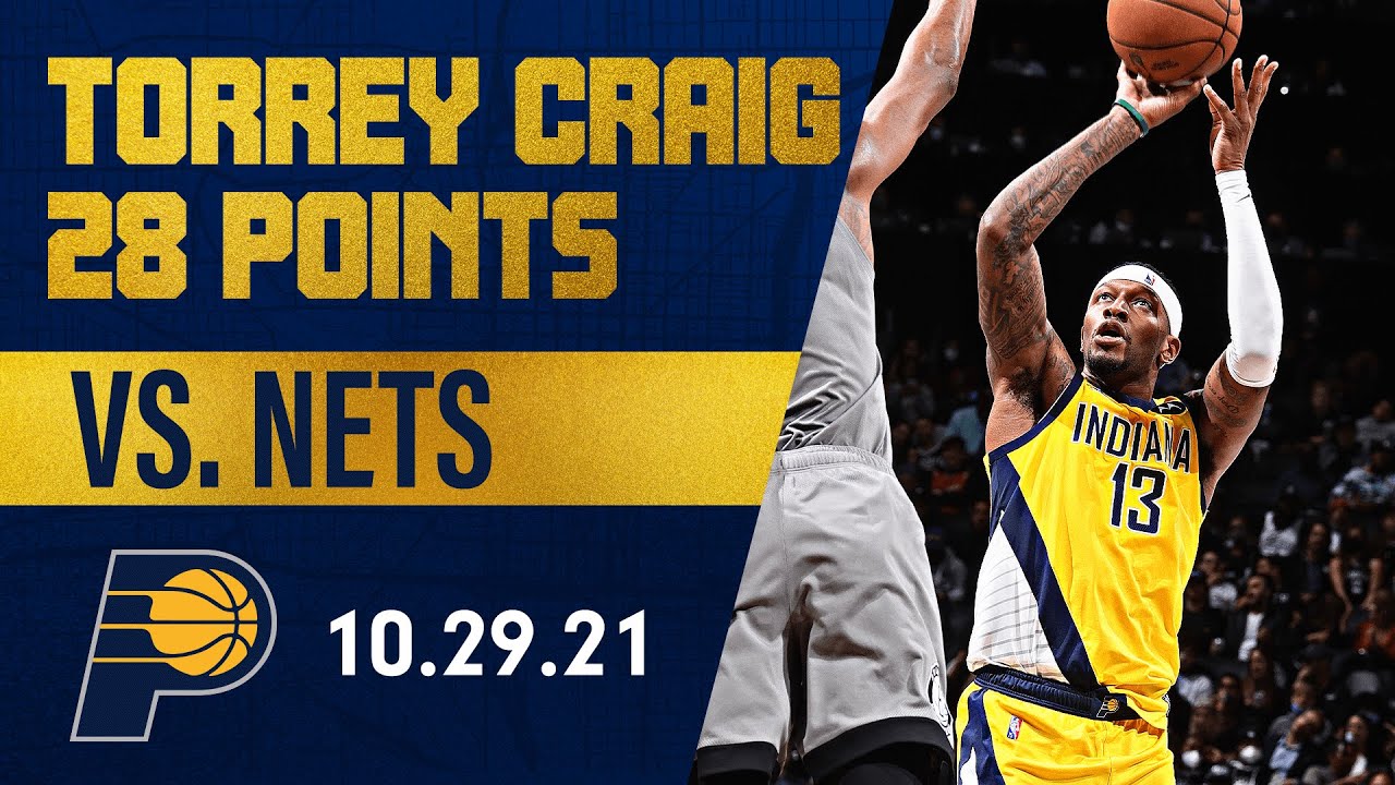 Torrey Craig Scores Career-High 28 Points vs. Nets | Indiana Pacers