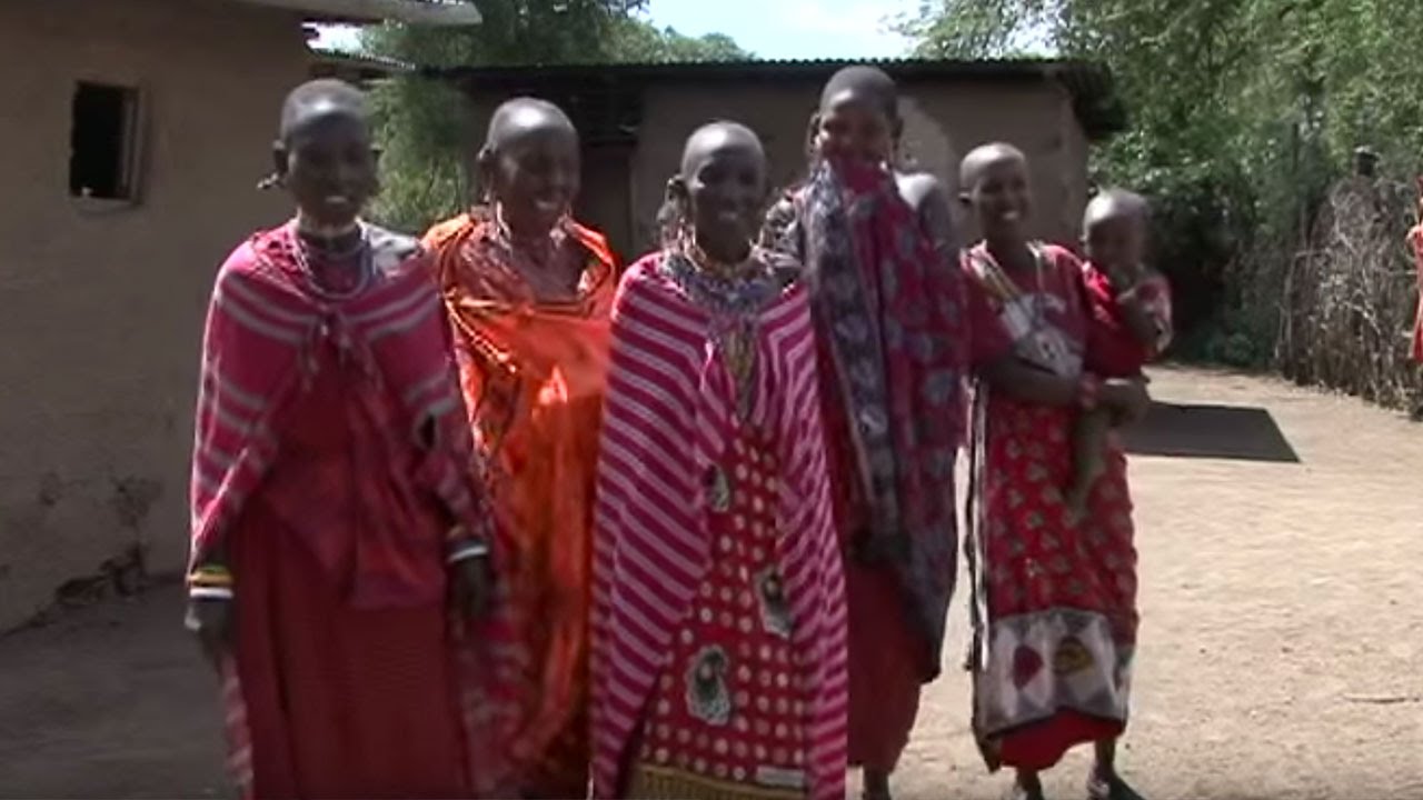 Maasai Women Singing in Kitengela, Kenya