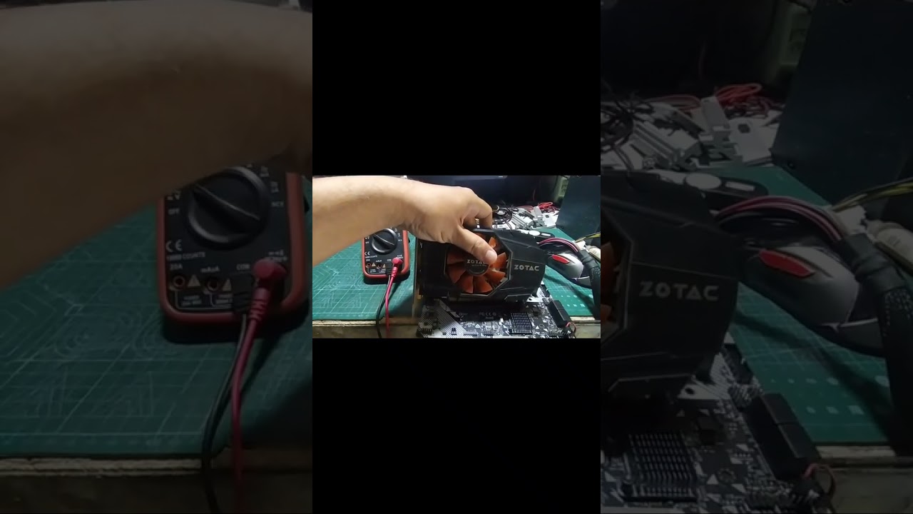 Asrock A320M HDV no.display kadang normal Kiriman dari Padang