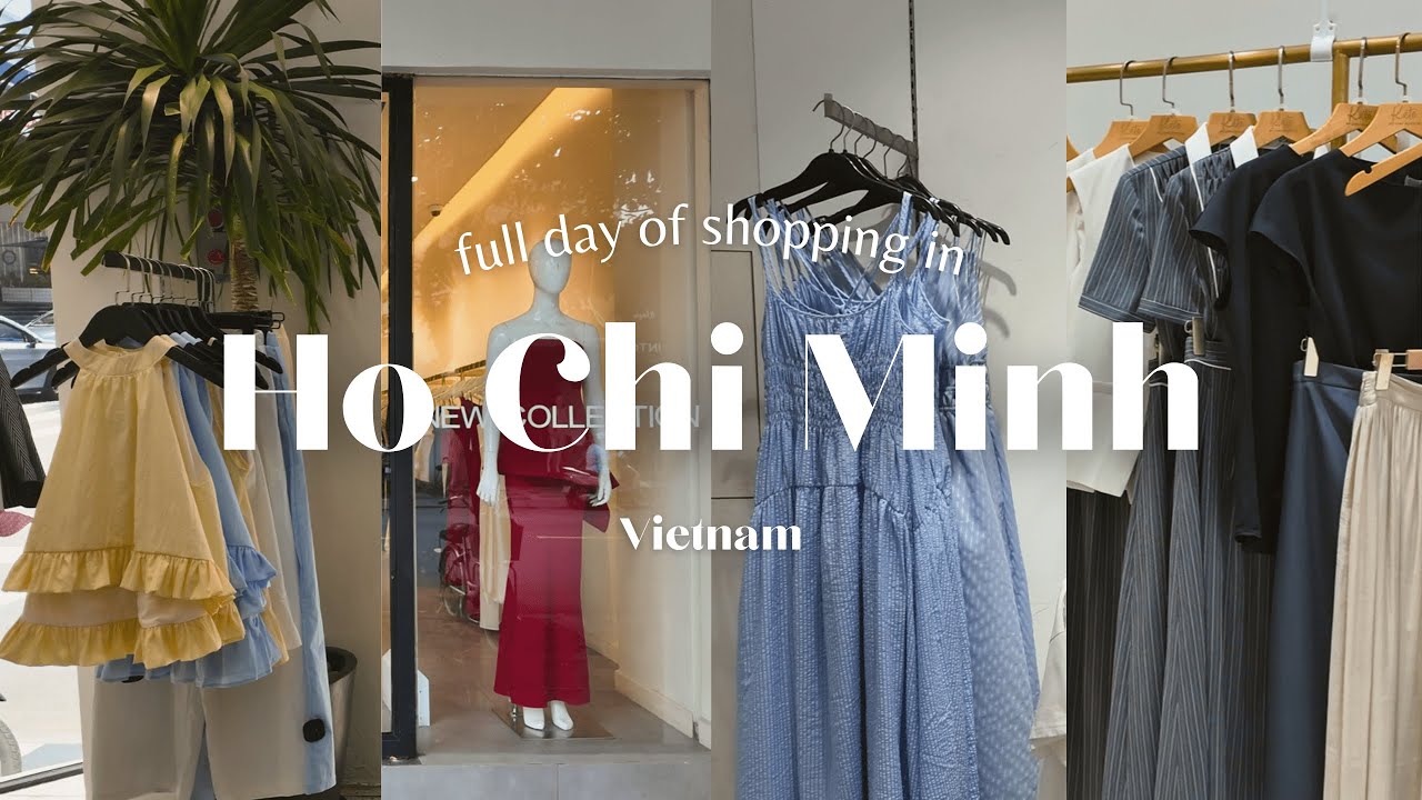 I Spent a Day Just Shopping in Ho Chi Minh City (Boutiques, Takashimaya, District 1)