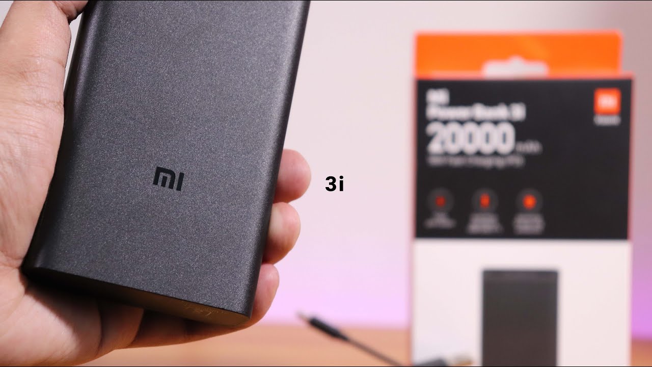 20000mAh Mi Power Bank 3i || Unboxing & First Impressions!