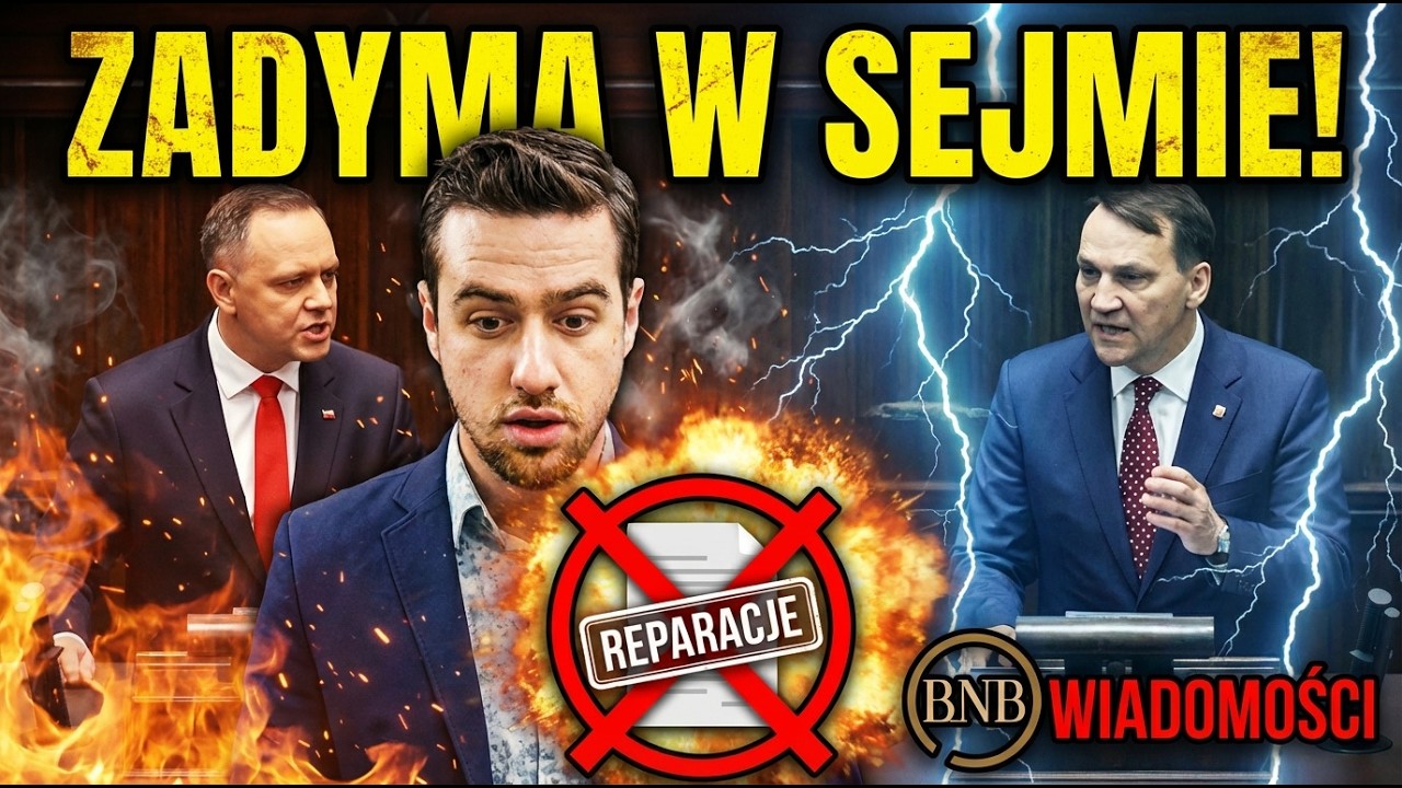 Nawrocki Wywołał AWANTURĘ w Sejmie! Nagle Wyszedł Na M&oacute;wnicę I SIĘ ZACZĘŁO [ Sikorski ]