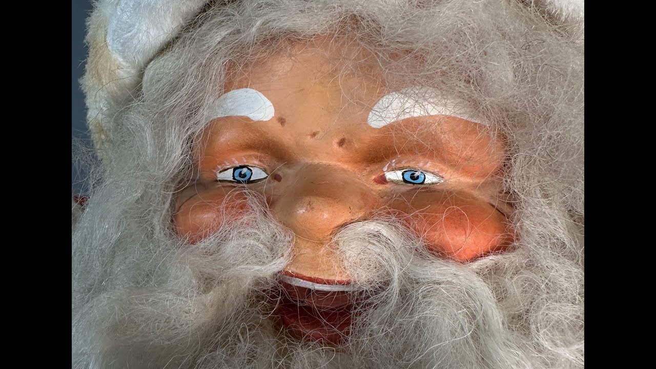 Clockwork Father Christmas Nodding Automaton c.1950