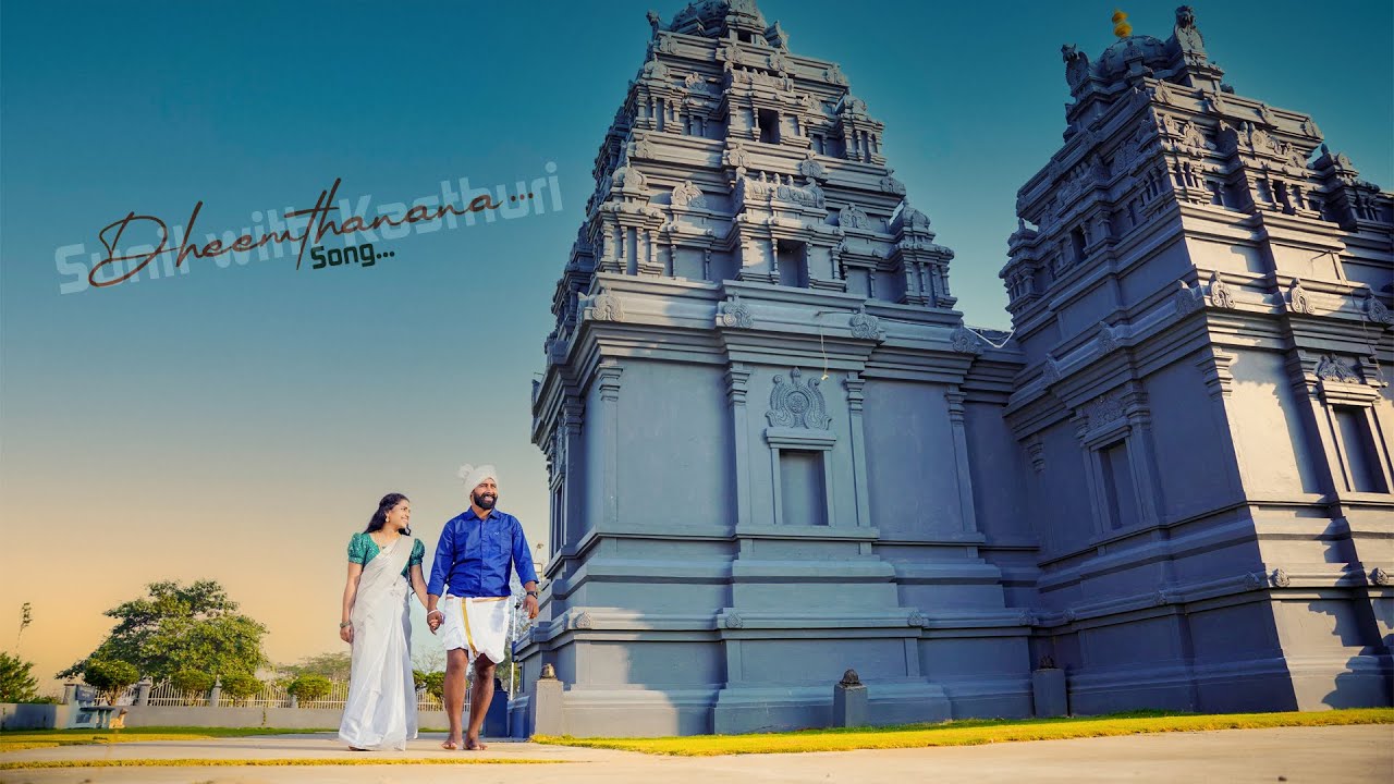 Sunil with Kasthuri Prewedding Song  | Dheemthanana Dheemthanana Song | #Royal_Creative_Studio