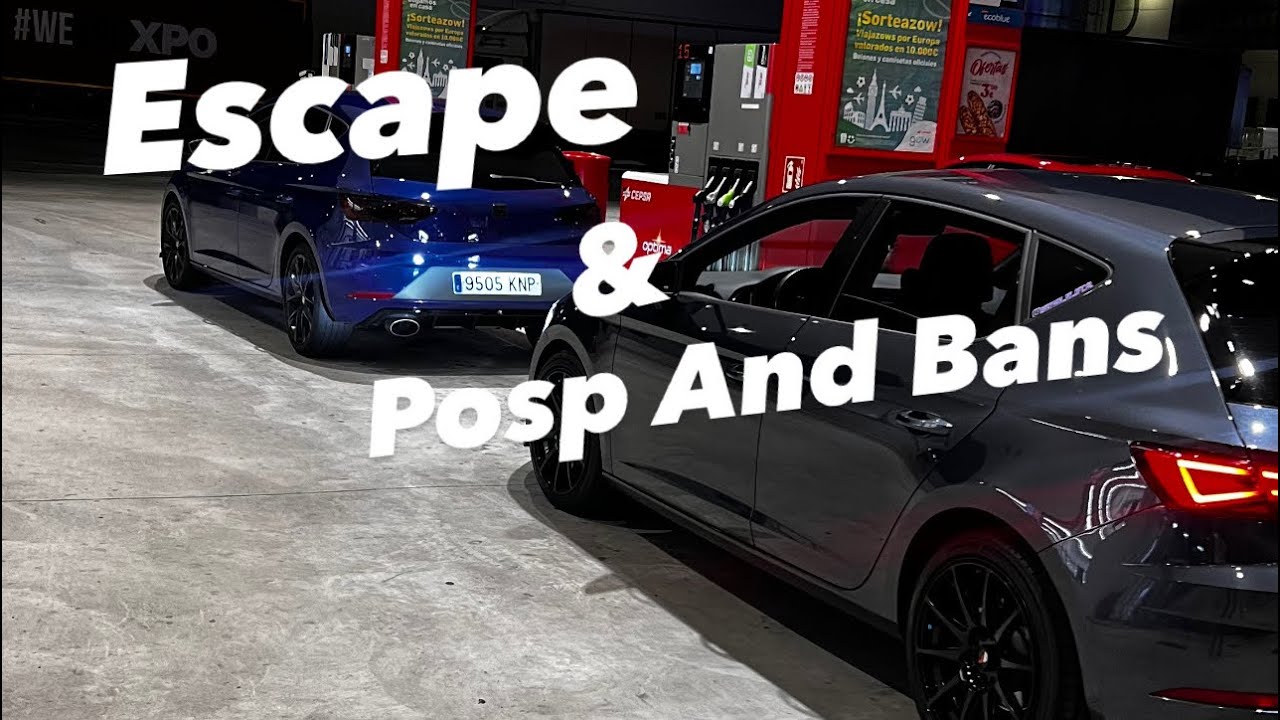 Seat Leon Mk3 FR 1.5 TSI con Escape y Pops And Bangs