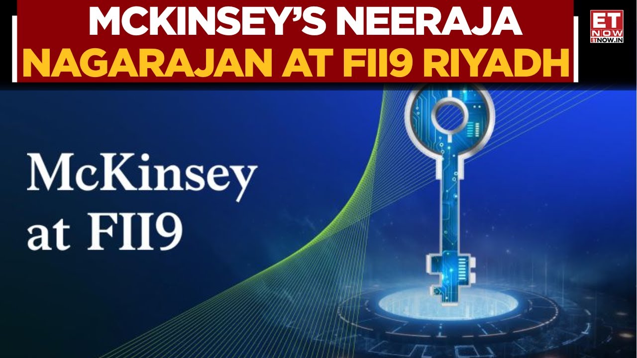 Нираджа Нагараджан, McKinsey & Company на выставке FII9 в Эр-Рияде 2025 | Смотреть сейчас | Новос...