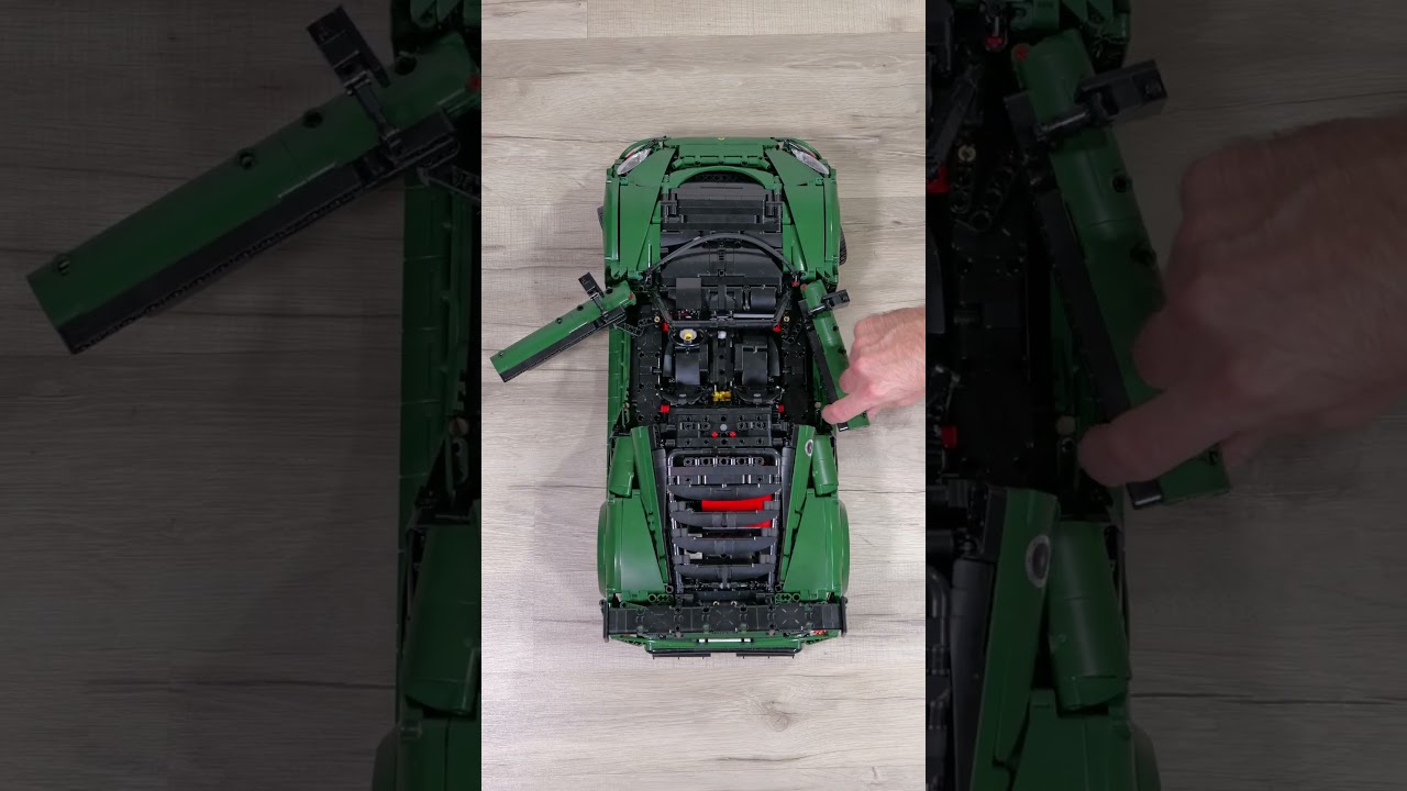 CaDA 1:8 Lotus Exige Cup 430 Functions 2 | CaDA C61511W Sport Car Showcase Building Blocks Toy 2025