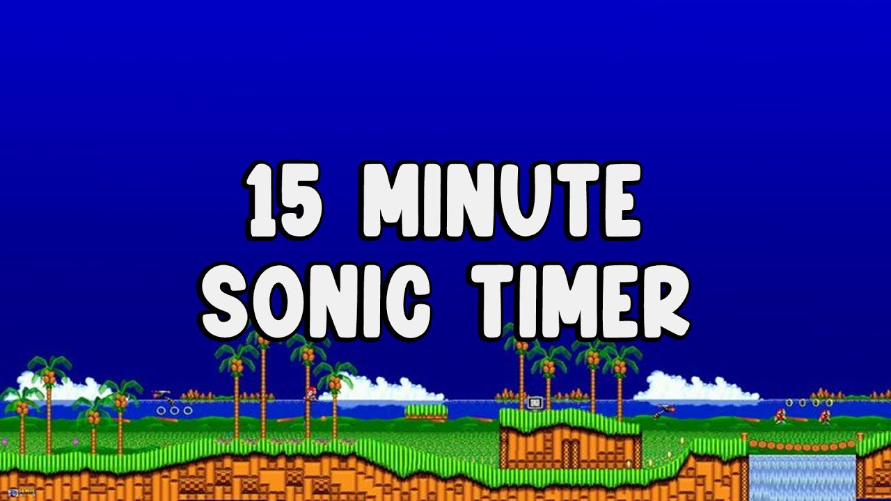 15 Minute Sonic Timer | Sonic The Hedgehog | Movie Theme Song
