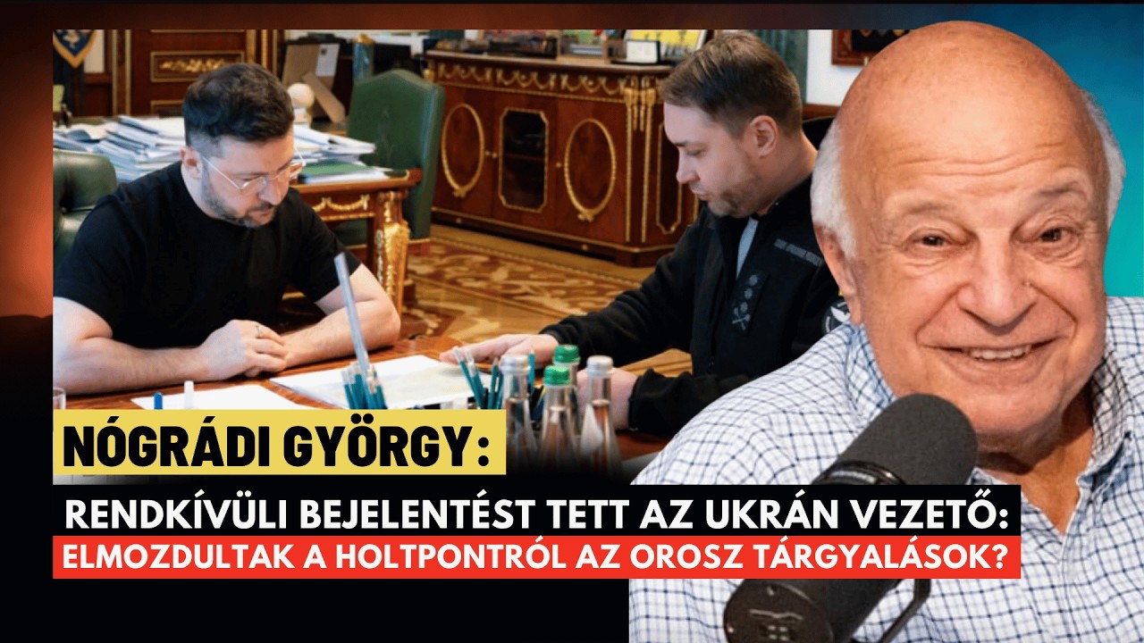 Rendk&iacute;v&uuml;li fordulat: Zelenszkij neh&eacute;z helyzetbe ker&uuml;lt, megsz&oacute;lalt Budanov - N&oacute;gr&aacute;di Gy&ouml;rgy