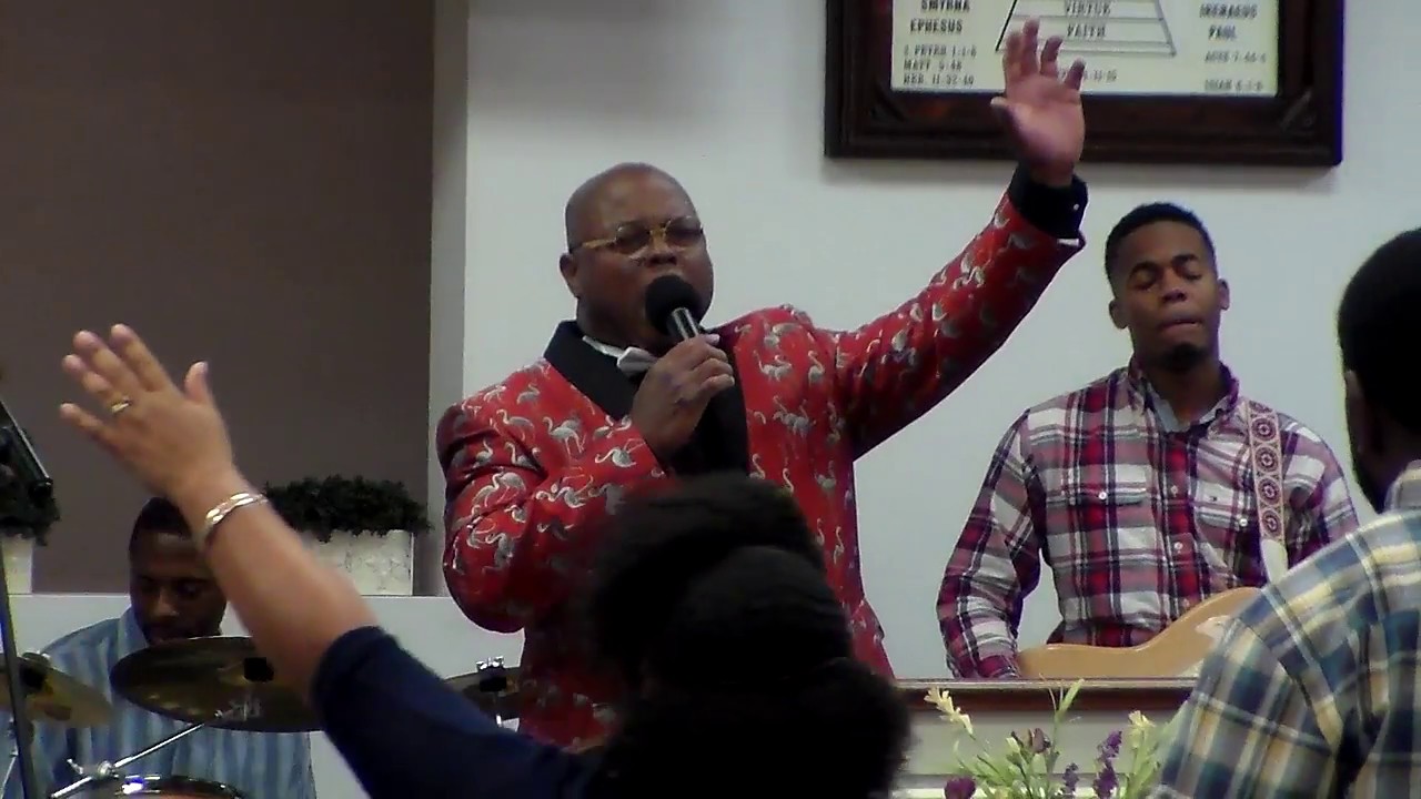 Bro Jason Watkins at Life Tabernacle. Bro Fred Mullins
