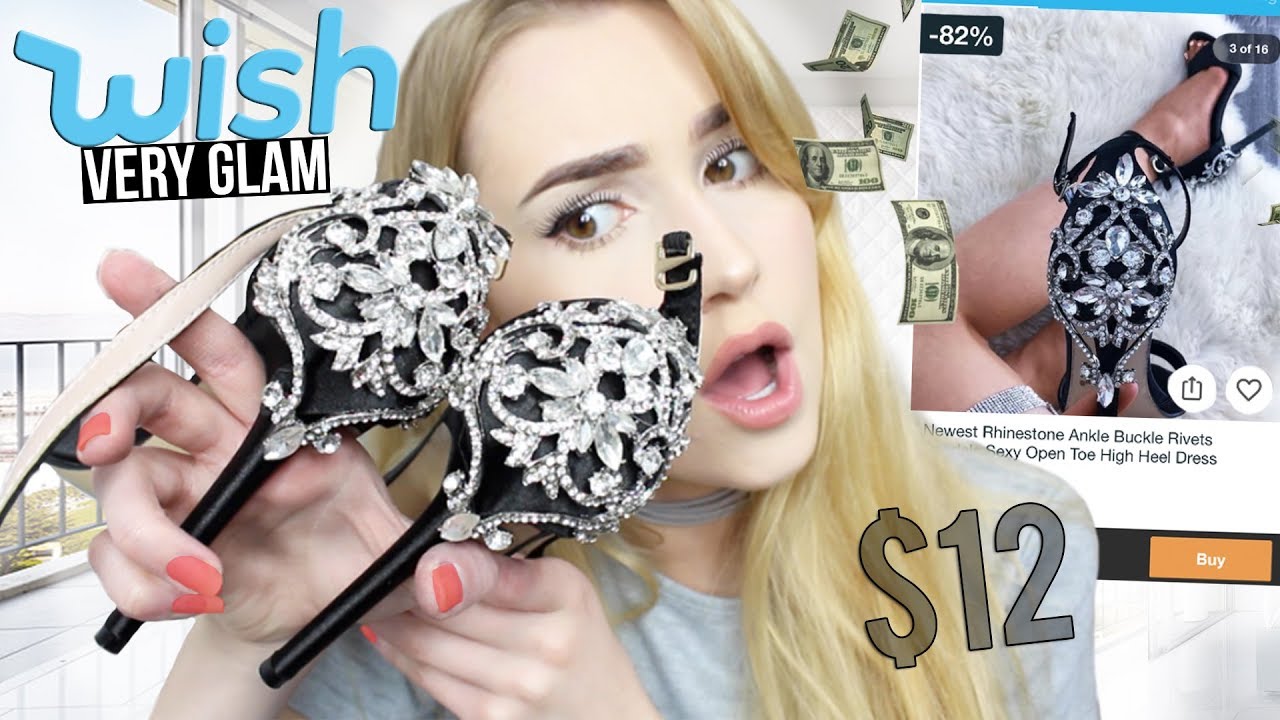 A VERY GLAM WISH SHOE HAUL!!