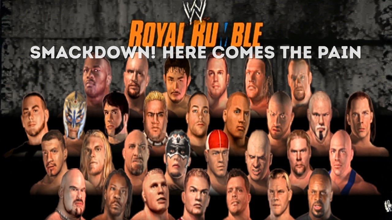 WWE SmackDown! Here Comes the Pain (PS2) | Royal Rumble (Round 2)