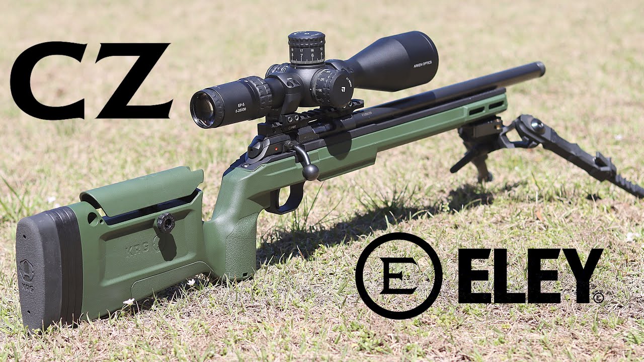 CZ 457 с патронами Eley Club .22