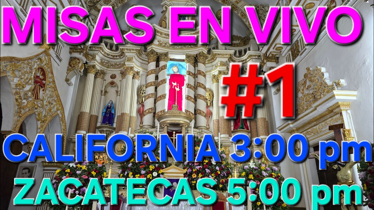 EN VIVO, 3 de 13 - MISA TRECENARIO