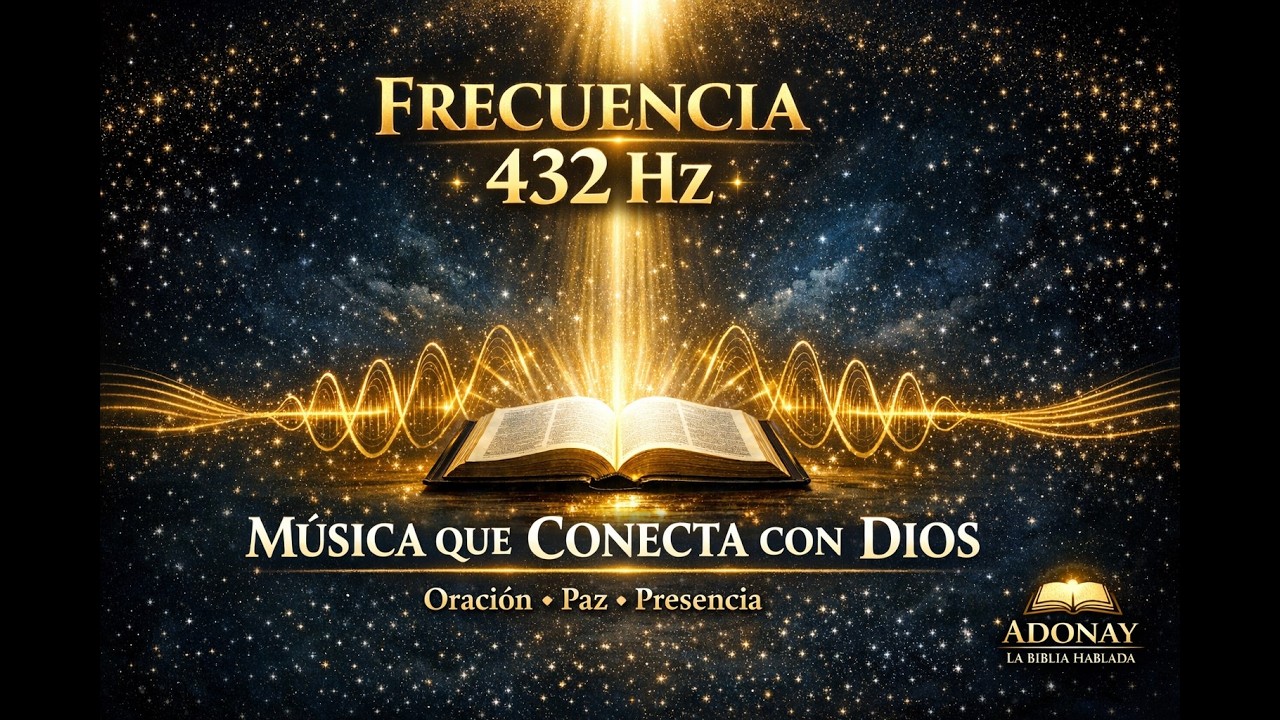 432 Hz LA FRECUENCIA DE DE DIOS,  MÚSICA DE ORACIÓN 432 Hz Conectando tu espíritu con Dios