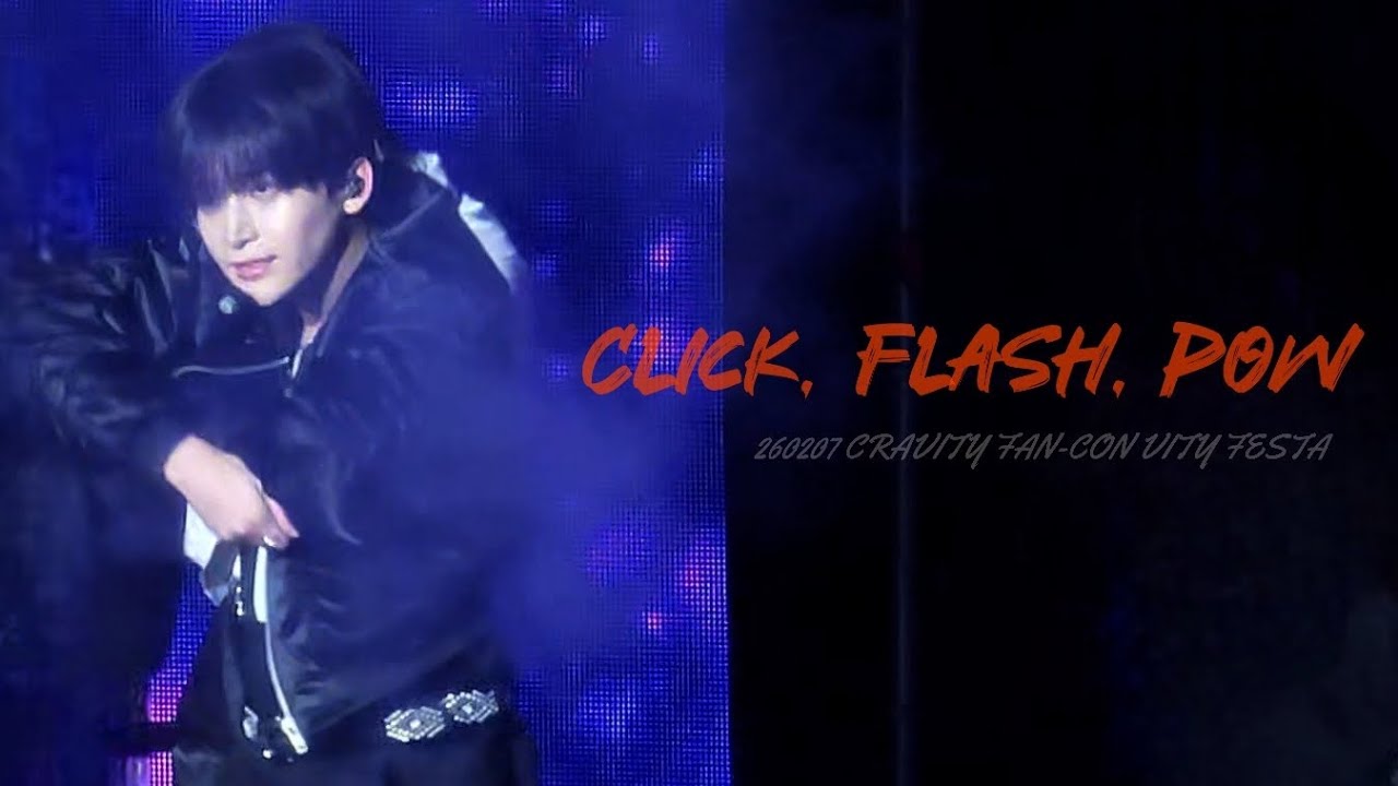 [세로직캠] 260207 크래비티 정모 Click, Flash, Pow CRAVITY JUNGMO 직캠