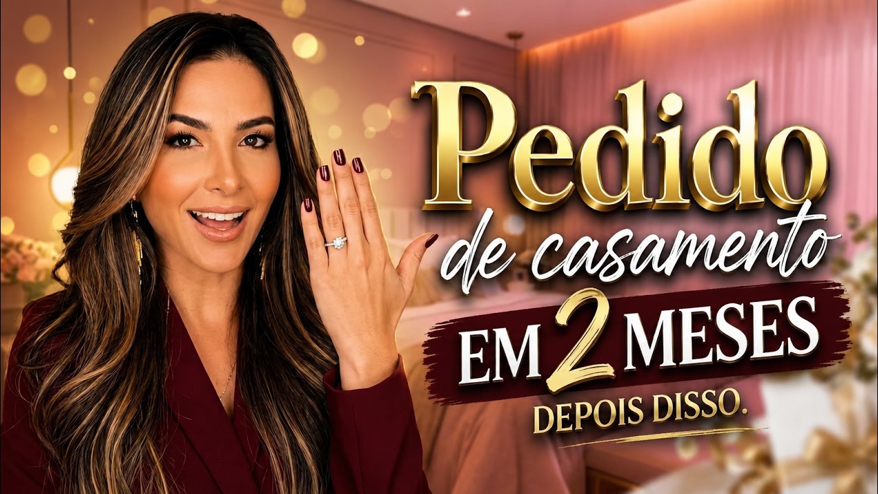 Ele me pediu em casamento em 2 meses depois disso 
