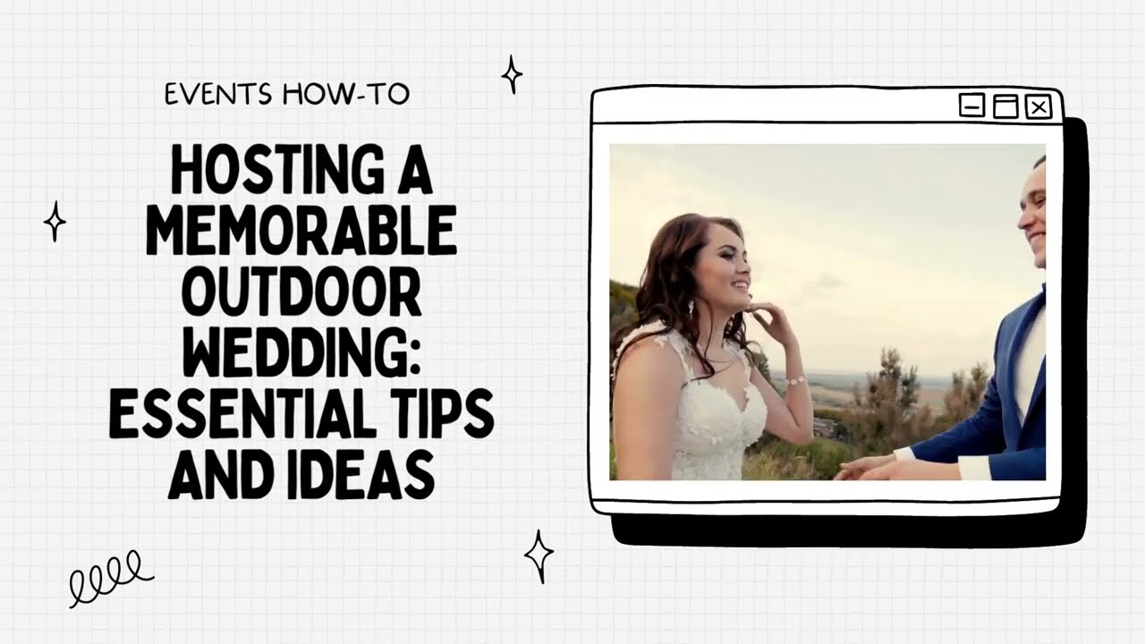 Events 101 - Hosting a Memorable Outdoor Wedding: Essential Tips and Ideas