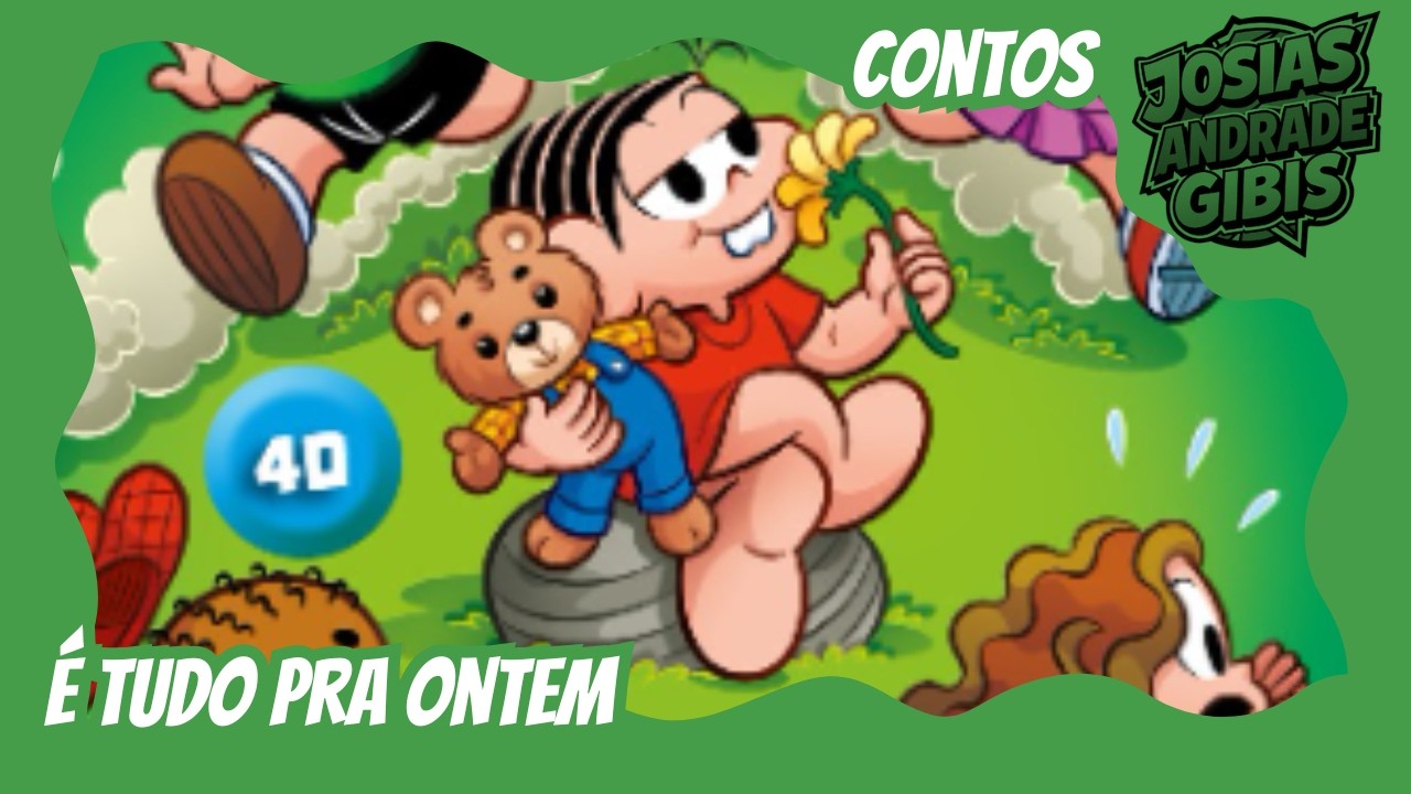 NINGUÉM LEMBRA MAIS DA MÔNICA 😭😭 | CONTOS JOSIAS ANDRADE GIBIS 📖⭐✨