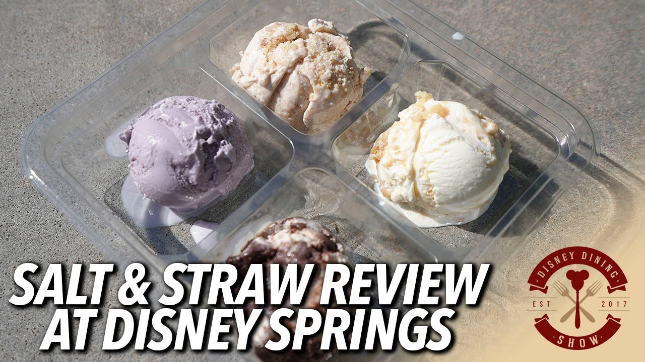 Salt & Straw Grand Opening Review at Walt Disney World's Disney Springs