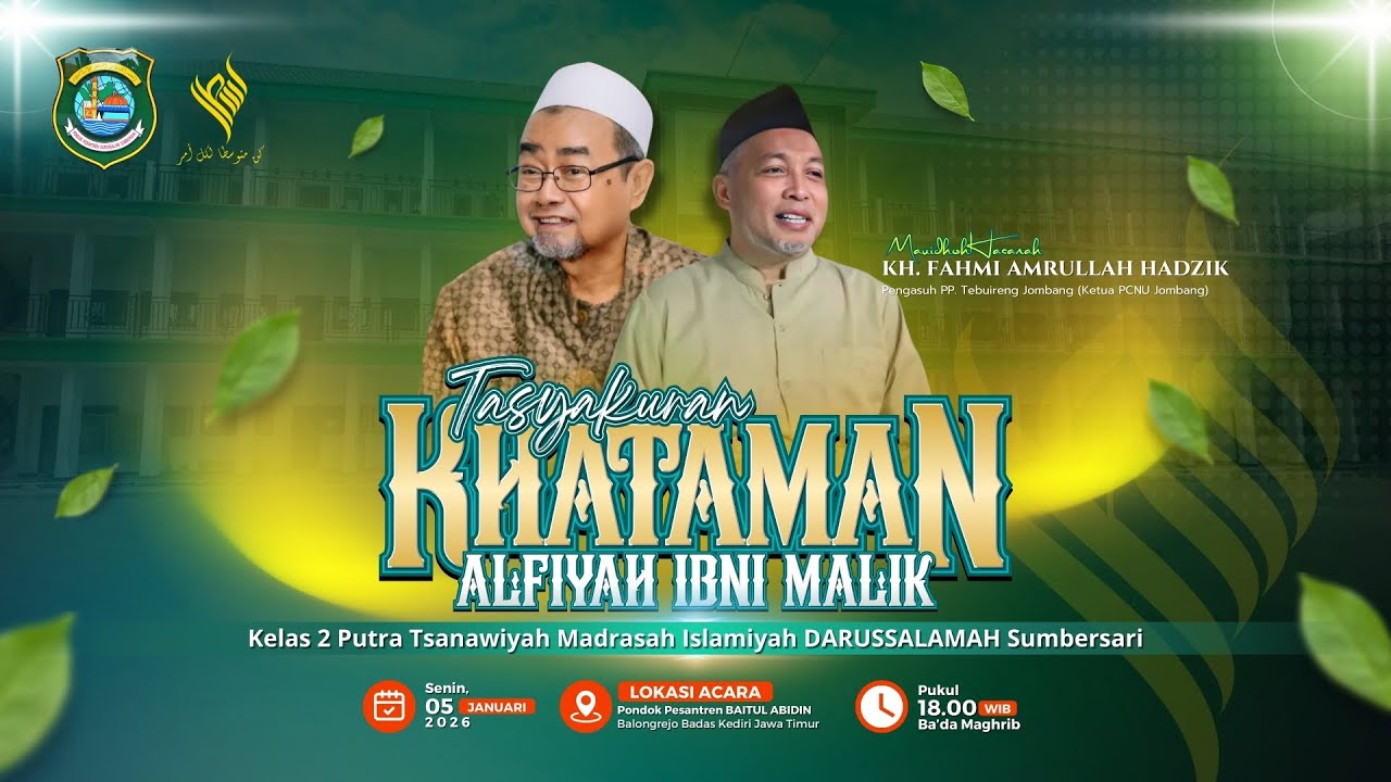 🔴 Tasyakuran Khataman Alfiyah ibni Malik 2 MTs Putra CASTLE LION 2026