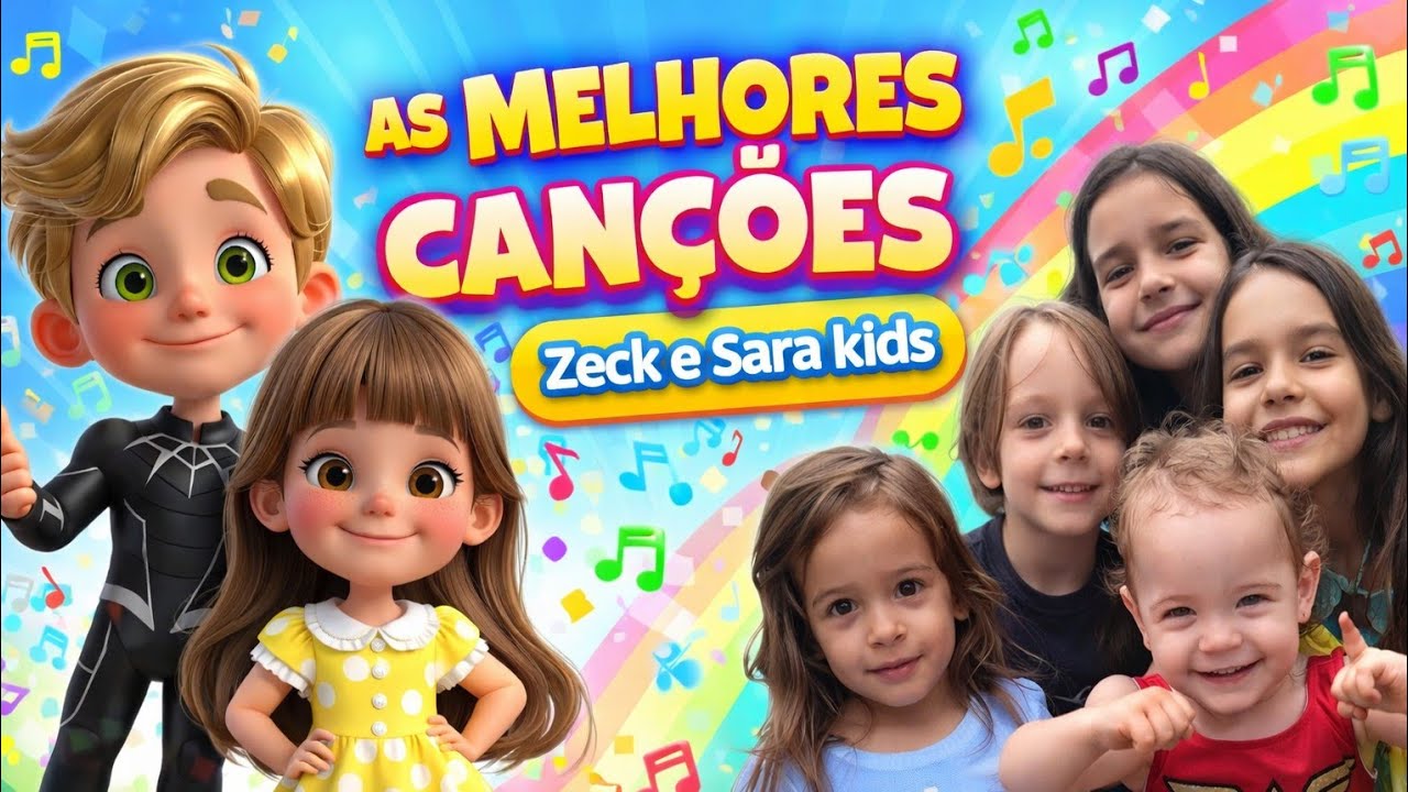 AS MELHORES DE ZECK E SARA KIDS