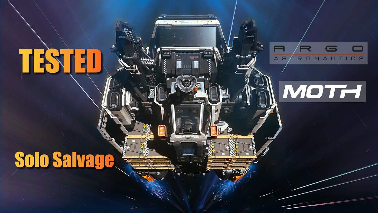 Star Citizen - Argo MOTH - Solo Salvage Tested