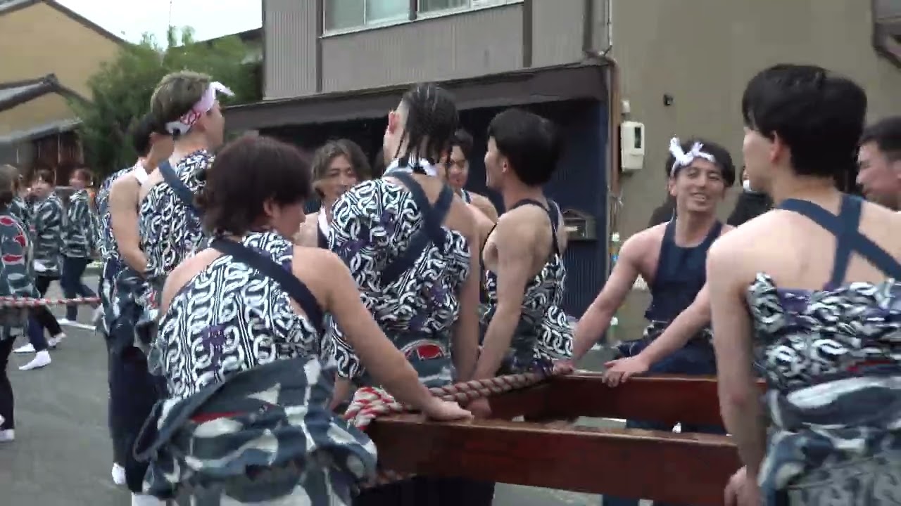 令和7年遠州横須賀三熊野神社大祭に組西田町