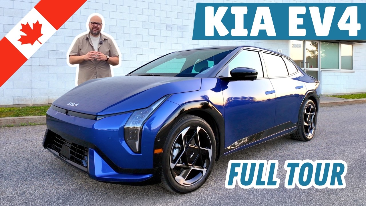 2026 Kia EV4 GT First Look &ndash; Huge Space & Seems Efficient!