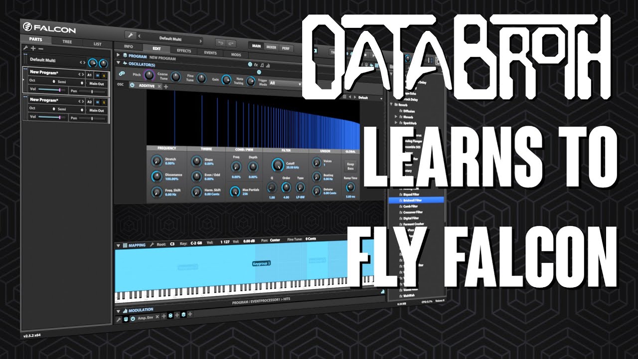 Exploring sound design with UVI Falcon