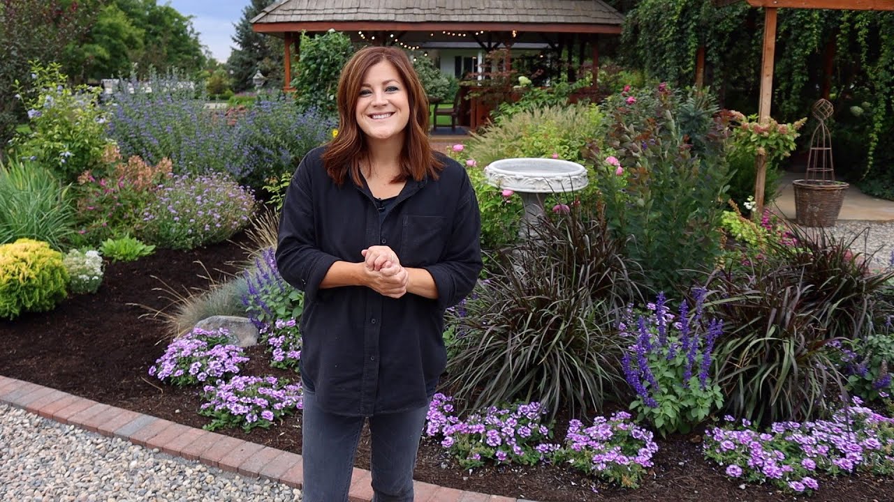 Mini Garden Tour Behind our Gazebo 🌿💚 // Garden Answer