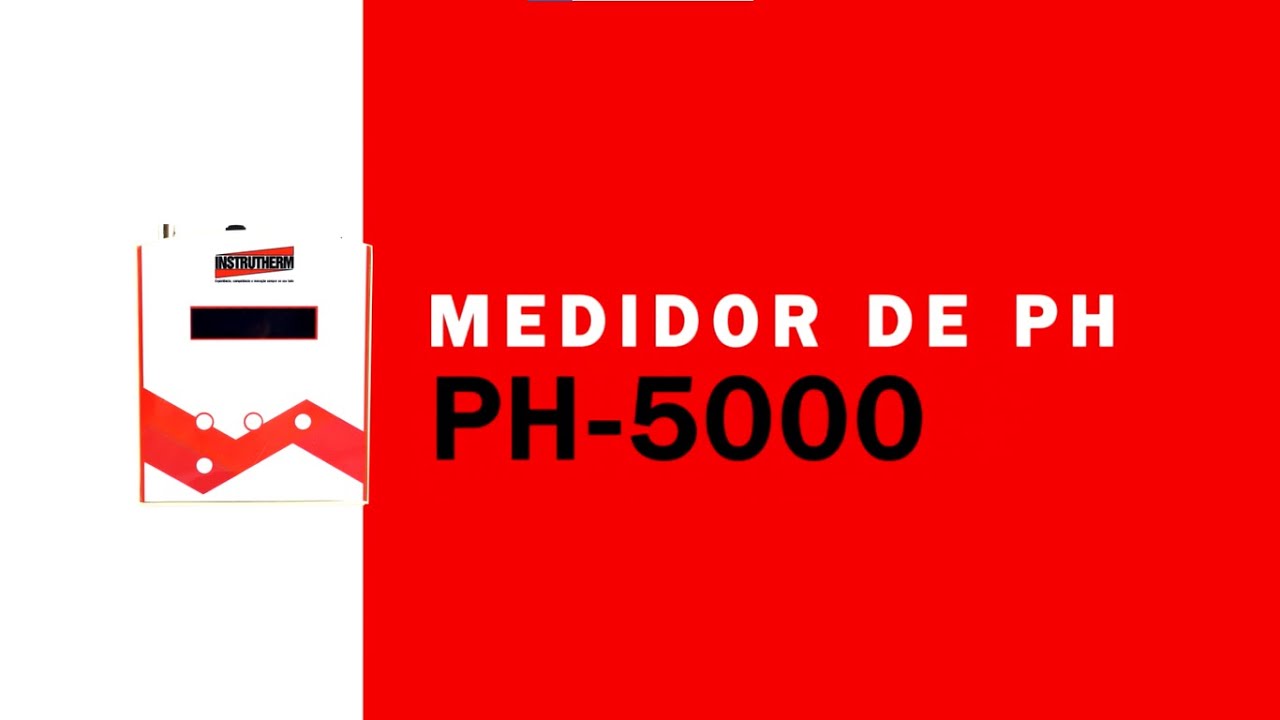 Medidor de pH, ORP e temperatura de bancada: PH-5000
