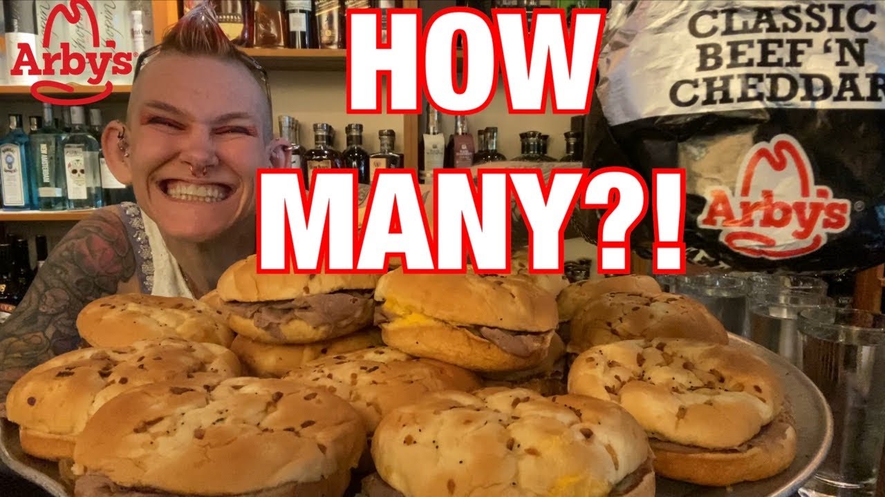 ARBY’S BEEF ‘N CHEDDAR BUFFET | HOW MANY? | WHERES THE BEEF? | MOM VS FOOD