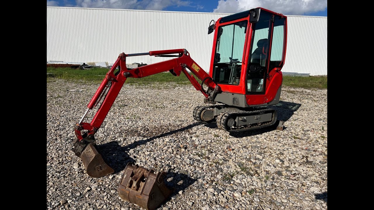 YANMAR SV17 - Mini-pelle 1T7 - ARDENMACHINE