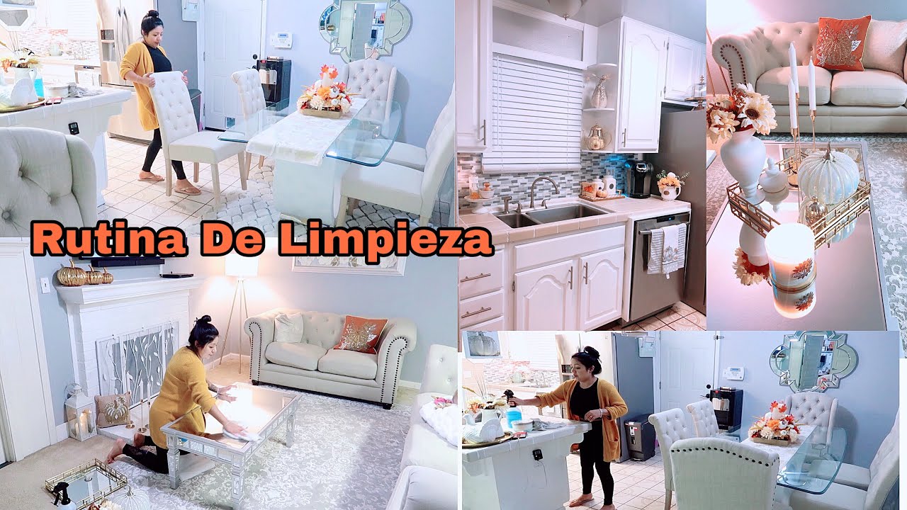 MI RUTINA DE LIMPIEZA+ MOTIVATE A LIMPIAR TU HOGAR /OTOÑO  2019