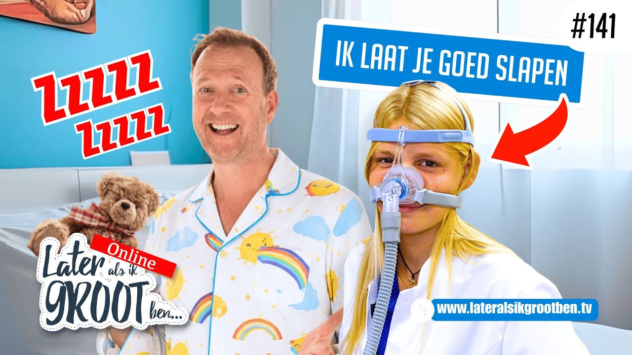Ademstops tijdens je slaap? Rose (13) leert hoe je slaapapneu behandelt.