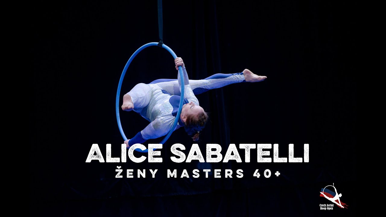 Czech Aerial Hoop Open 2025 - Alice Sabatelli, ŽENY MASTERS 40+
