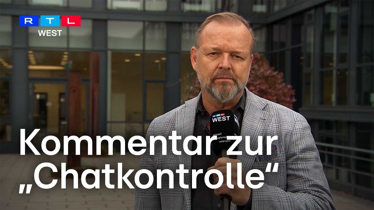 RTL WEST Kommentar: J&ouml;rg Zajonc zu neuen Pl&auml;nen der EU zur &bdquo;Chatkontrolle&ldquo; | RTL WEST