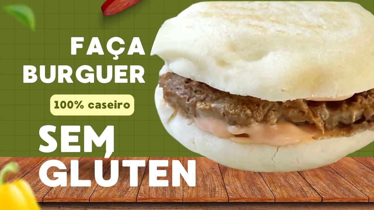 Hambúguer sem glúten e sem leite: rápido e fácil
