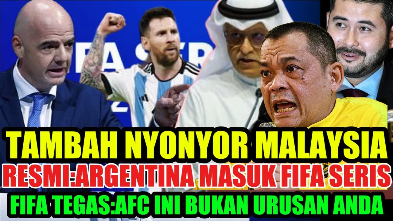 RESMI DARI FIFA‼️ARGENTINA MASUK FIFA SERIES 2026 —MESSI BELA INDONESIA, FAM Panas DAN mencak mencak