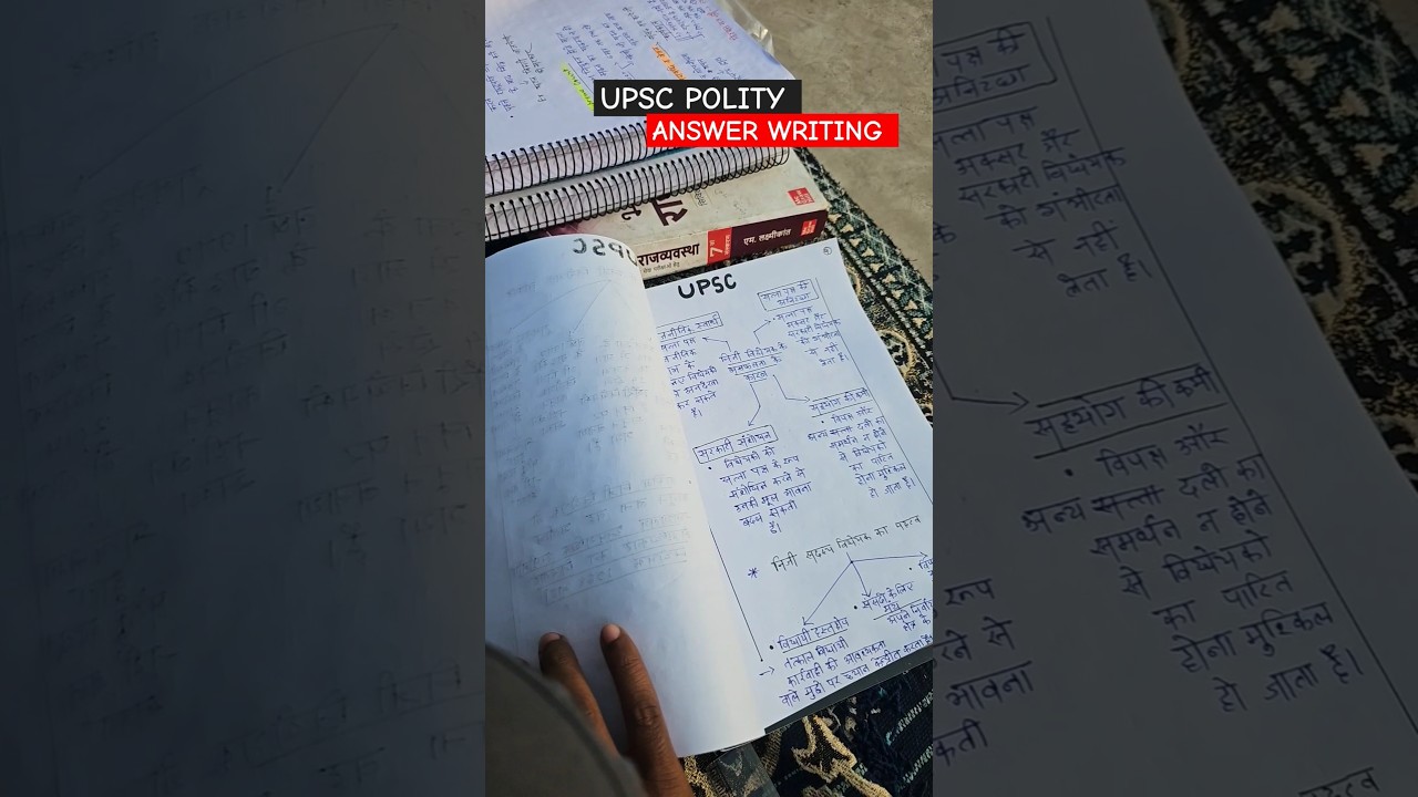 UPSC Mains Answer Writing Hindi Medium #upsc