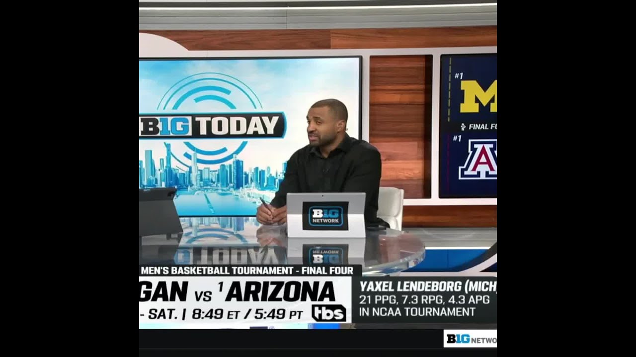 Analysis of Yaxel Lendeborg (Michigan) vs. Ivan Kharchenkov (Arizona) Matchup | B1G Today