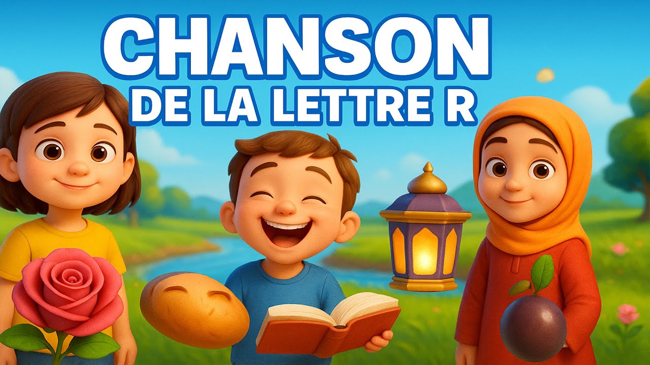 CHANSON DE LA LETTRE R pour enfants musulmans 🔤🌹🌙 | Enfants Musulmans TV