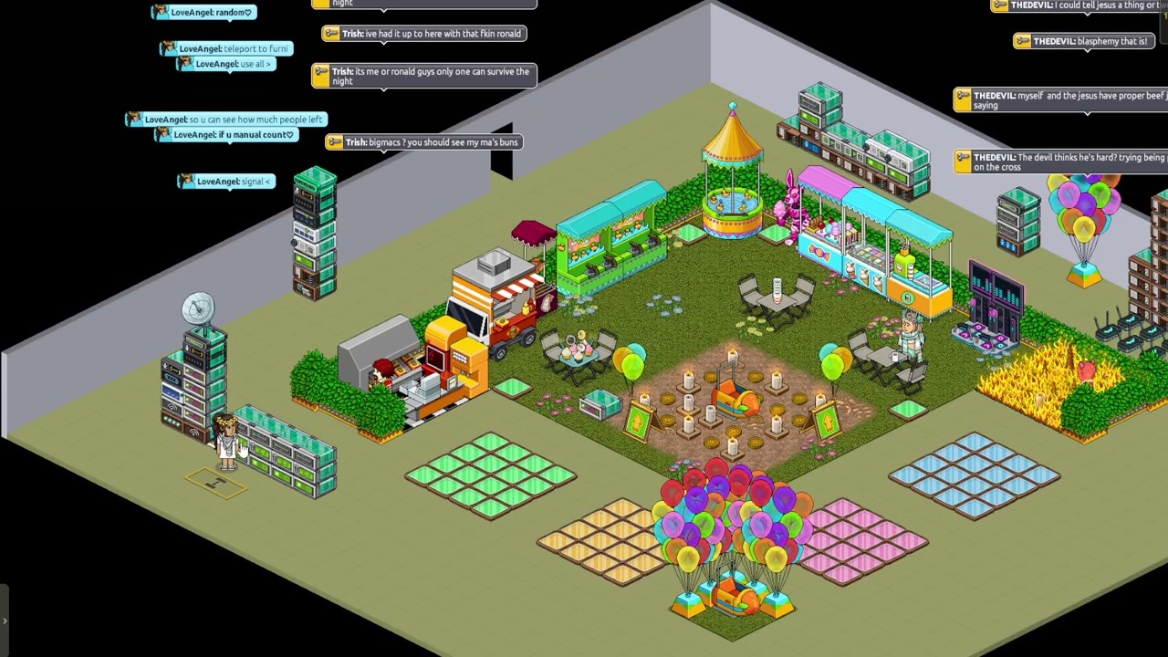 Habbo Balloon Game (Bopping)