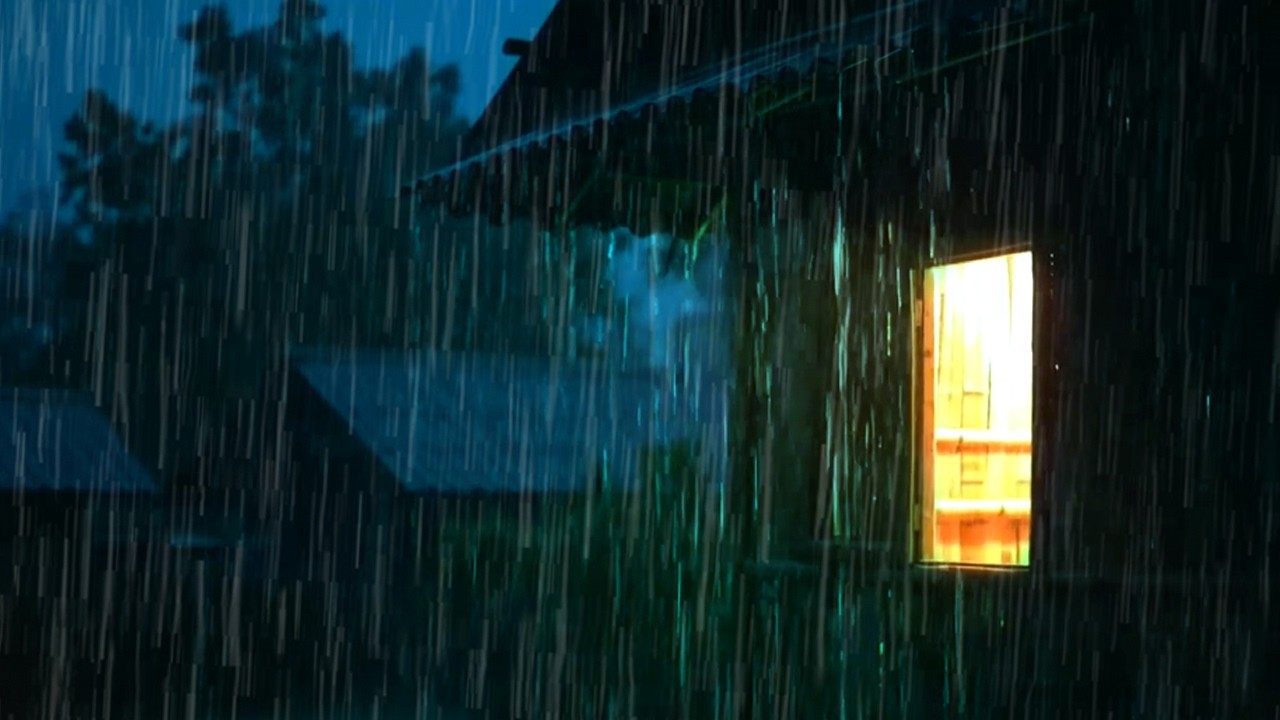 Night Rain Sounds for Anxiety and Relaxation