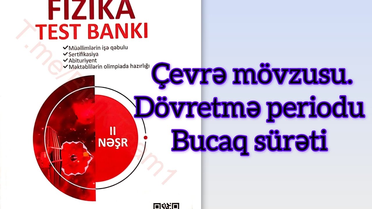 MHM. Dövretmə periodu və bucaq sürəti 