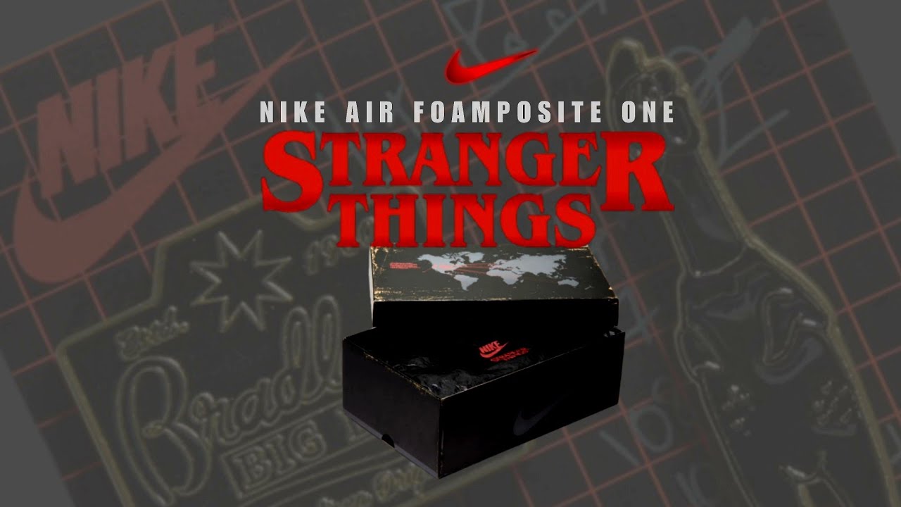 Кроссовки STRANGER THINGS x Nike Air Foamposite One 2026: официальный внешний вид и информация о ...