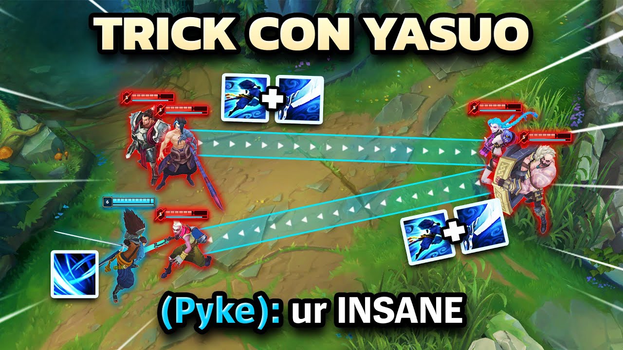 YASUO ADC GAMEPLAY PERFETTO (una kill al minuto) - League of Legends ITA