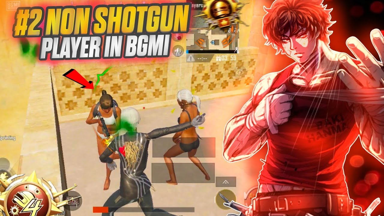 NON- SHOTGUN PLAYER Build Different 🔥🦅| 1vs4 Clutches| BGMI 